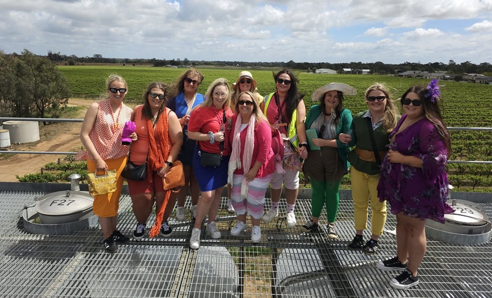 Stannes winery rooftop St Anne's Winery Echuca