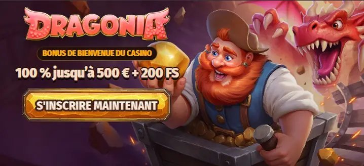 Découvrez les Meilleurs Casinos En Ligne : Dragonia Casino pour les Francophone